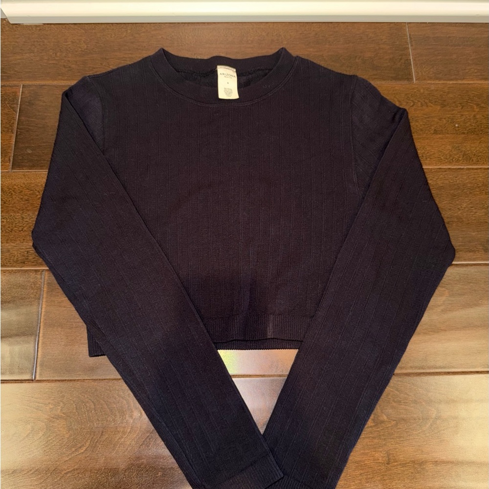 Arizona Jean Company Black Long Sleeve Top